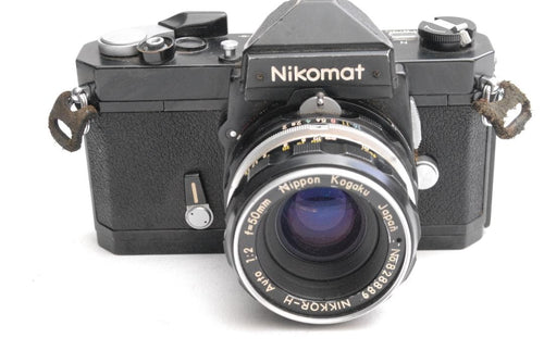Nikomat Slr Cameras (Film) /Nikkor H 1:1.2 F=50Mm