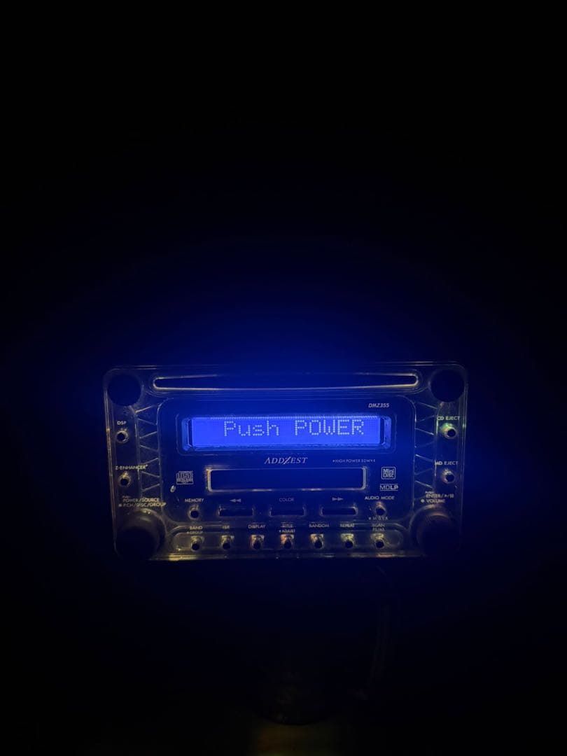 Cd Md Cassette Deck Addzest Dmz355