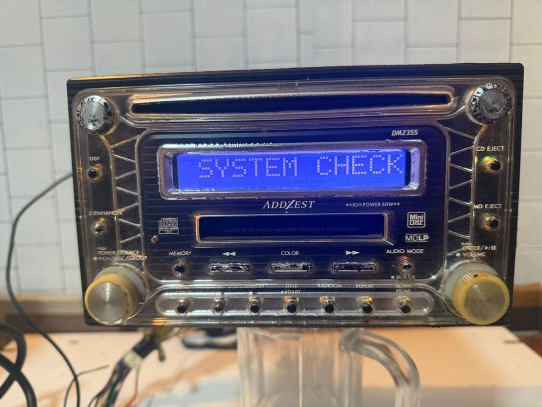 Cd Md Cassette Deck Addzest Dmz355