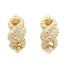 Cartier Earrings (For One Ear) K18 Used A