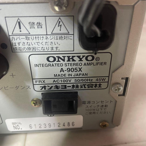 Onkyo Other A-905X Md-105Ax