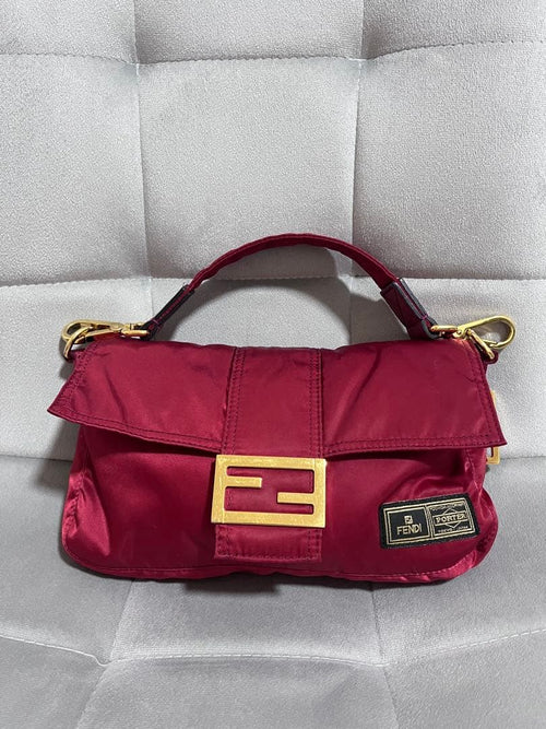 Fendi Shoulder Bags Fendi&Porter Red