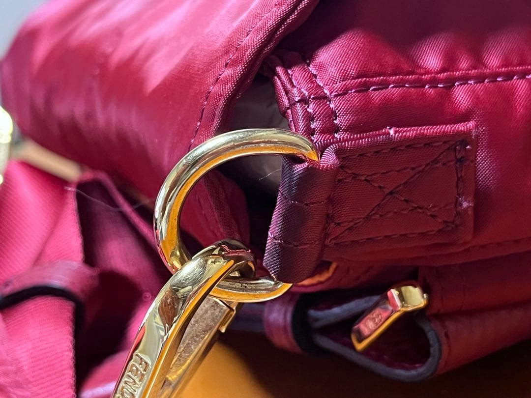 Fendi Shoulder Bags Fendi&Porter 3Way Red