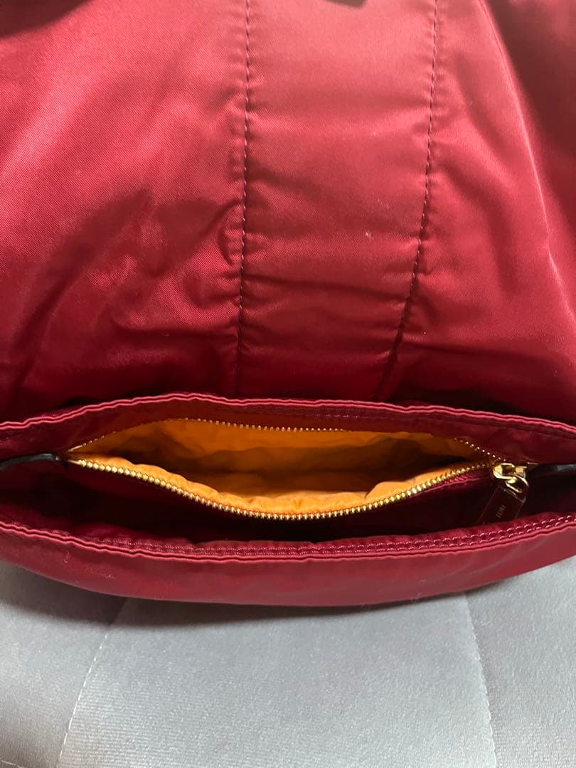 Fendi Shoulder Bags Fendi&Porter Red