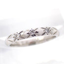 Chanel Ring 46 3P Pt950 6 4864