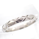 Chanel Ring 46 3P Pt950 6 4864