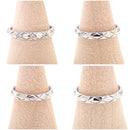 Chanel Ring 46 3P Pt950 6 4864