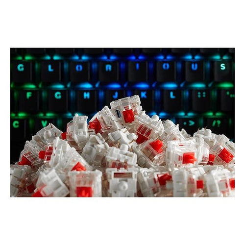 Keyboard Body Glorious Pc Gaming Race Gateron Switches 120 X Red Gat-Red
