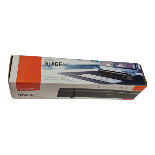 Speaker Creative Stage Air Aux/Bt/Usb( 20W 6 Pc Sp-Stgea-Bk 4580181852460 Wj206