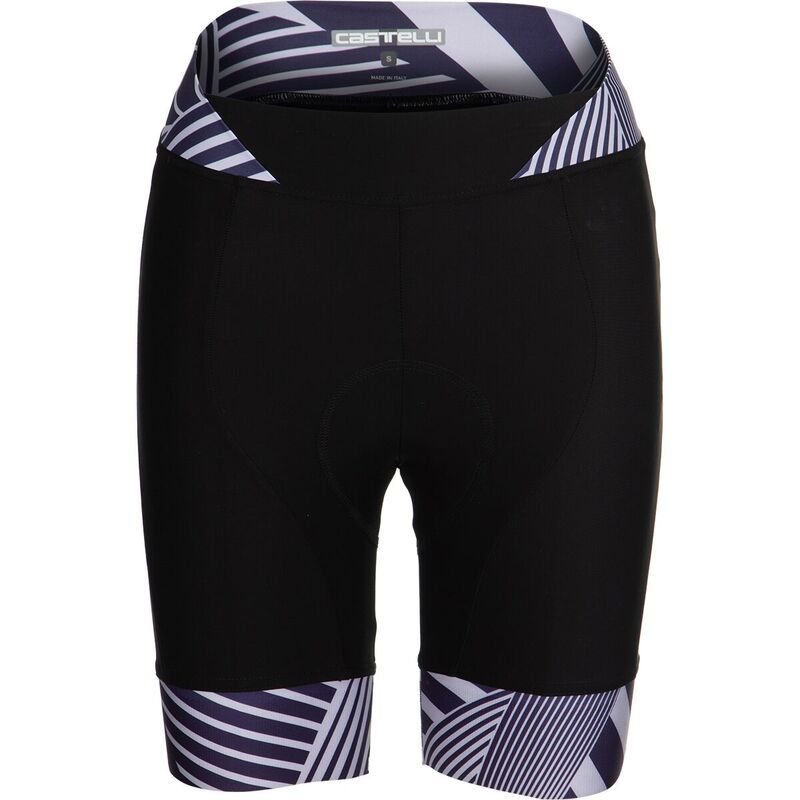 Casual Pants Castelli Sublime Edition Short Womens Blackpurple Mistnight Shade