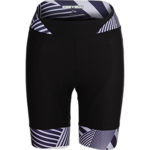 Casual Pants Castelli Sublime Edition Short Womens Blackpurple Mistnight Shade