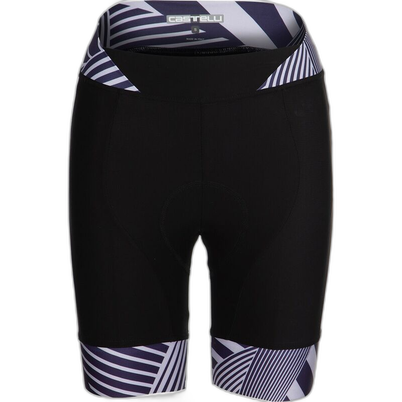 Casual Pants Castelli Sublime Edition Short Womens Blackpurple Mistnight Shade