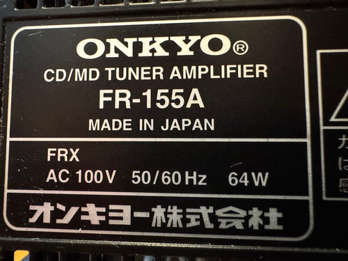 Onkyo Mini Component Systems Fr-X7A D-02A