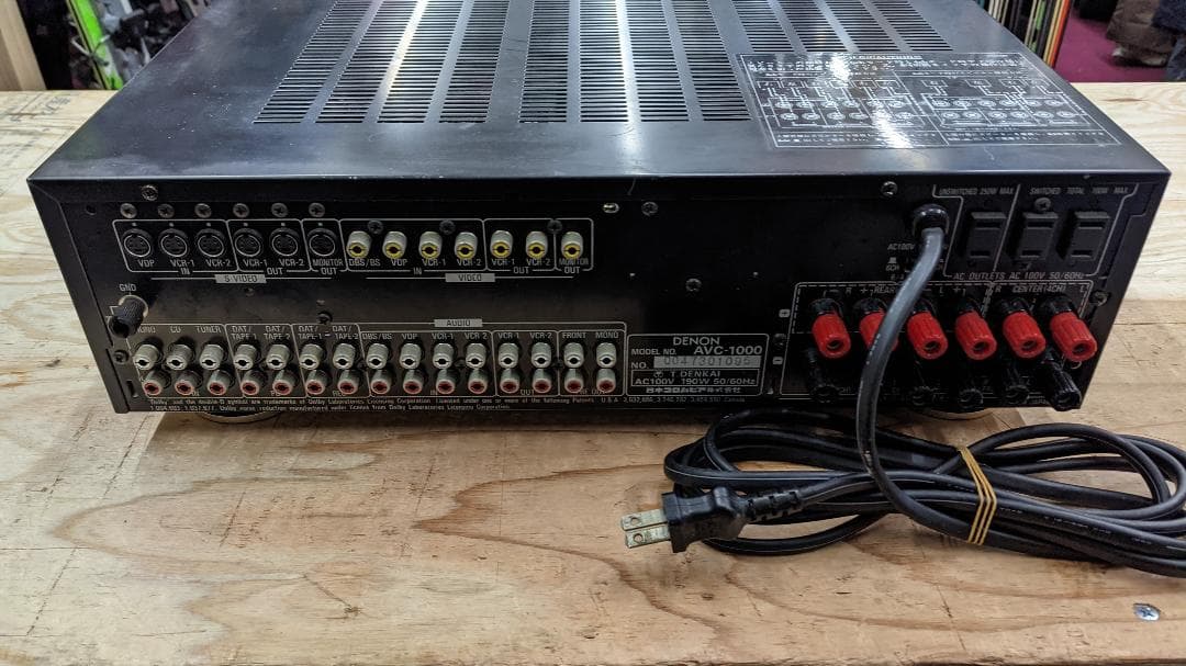 Denon Av Amplifiers Avc-1000