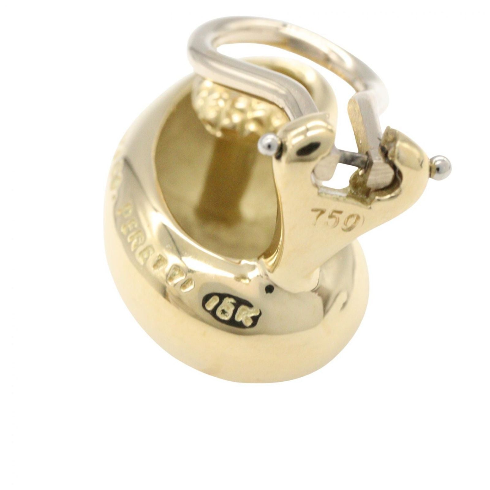 Tiffany Earring Co K18 Used A