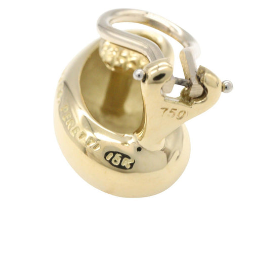 Tiffany Earring Co K18 Used A