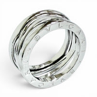 Bvlgari Ring 3 750 Wg 56 Jp16 9.82G (Color)