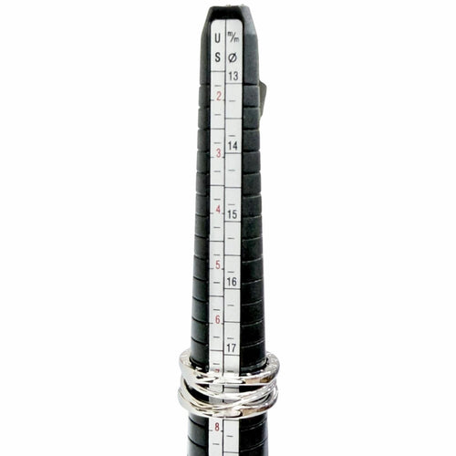 Bvlgari Ring 3 750 Wg 56 Jp16 9.82G (Color)