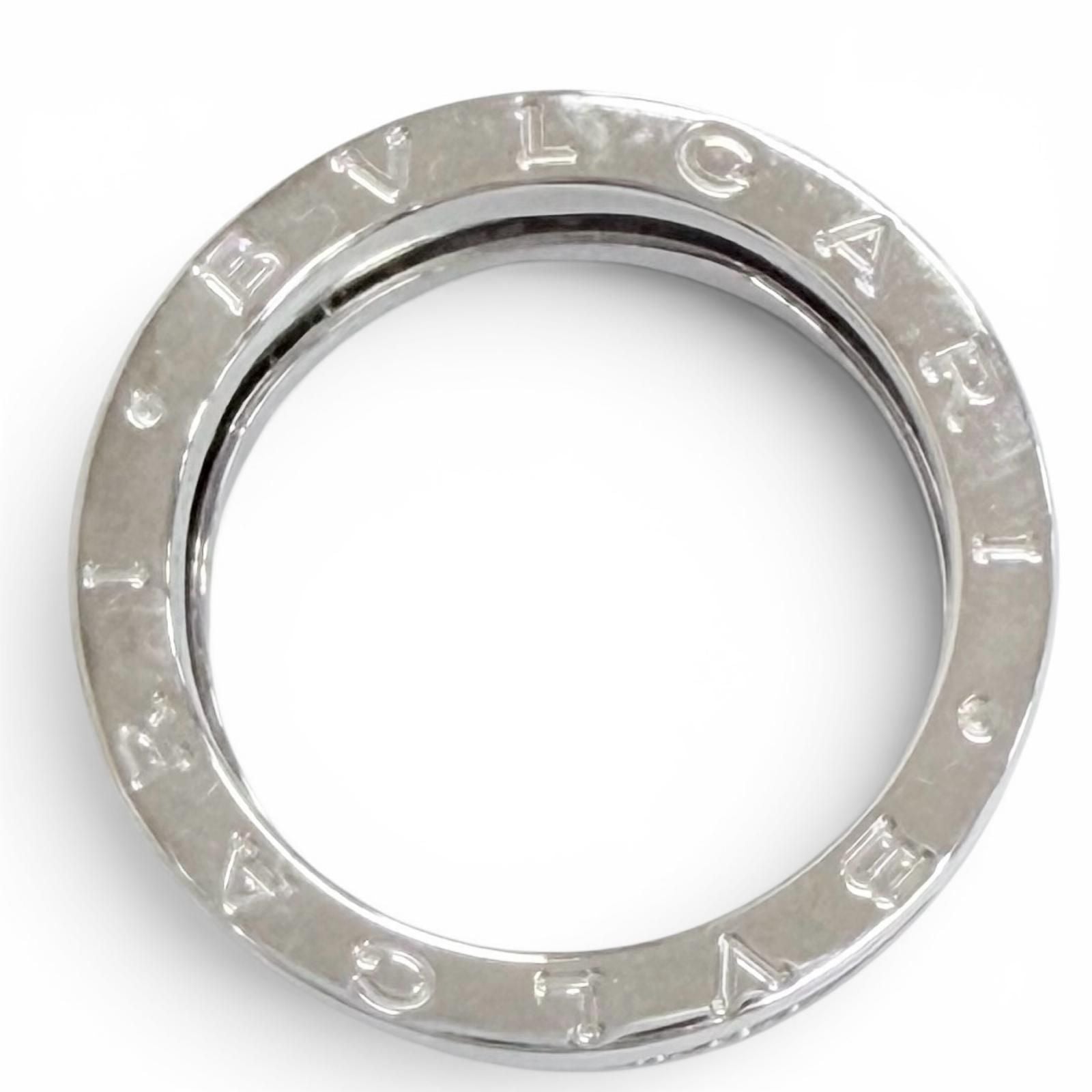 Bvlgari Ring 3 750 Wg 56 Jp16 9.82G (Color)