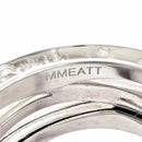 Bvlgari Ring 3 750 Wg 56 Jp16 9.82G (Color)