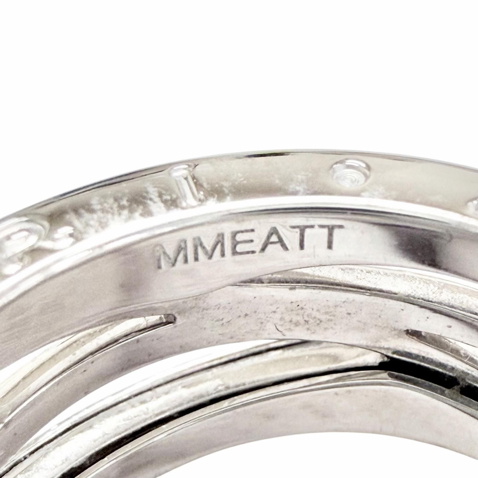 Bvlgari Ring 3 750 Wg 56 Jp16 9.82G (Color)