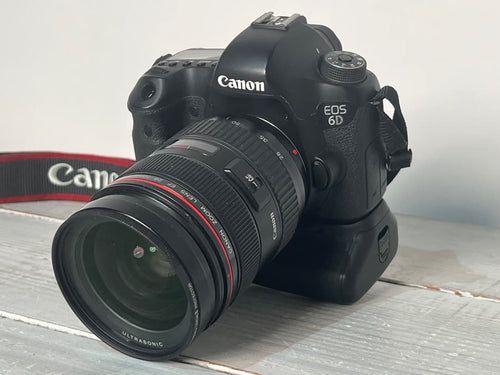 Canon Digital Slr Eos6D Ef28-70+Ef50+Grip