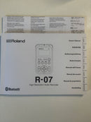 Roland Ic Recorders Voice R-07