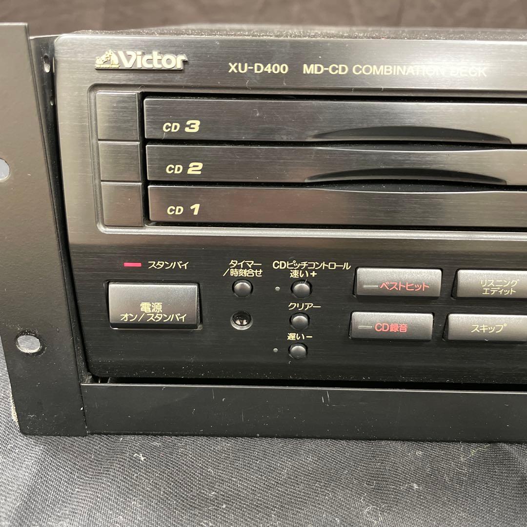 Victor Cd, Md Cassette Decks Xu-D400 Md-Cd