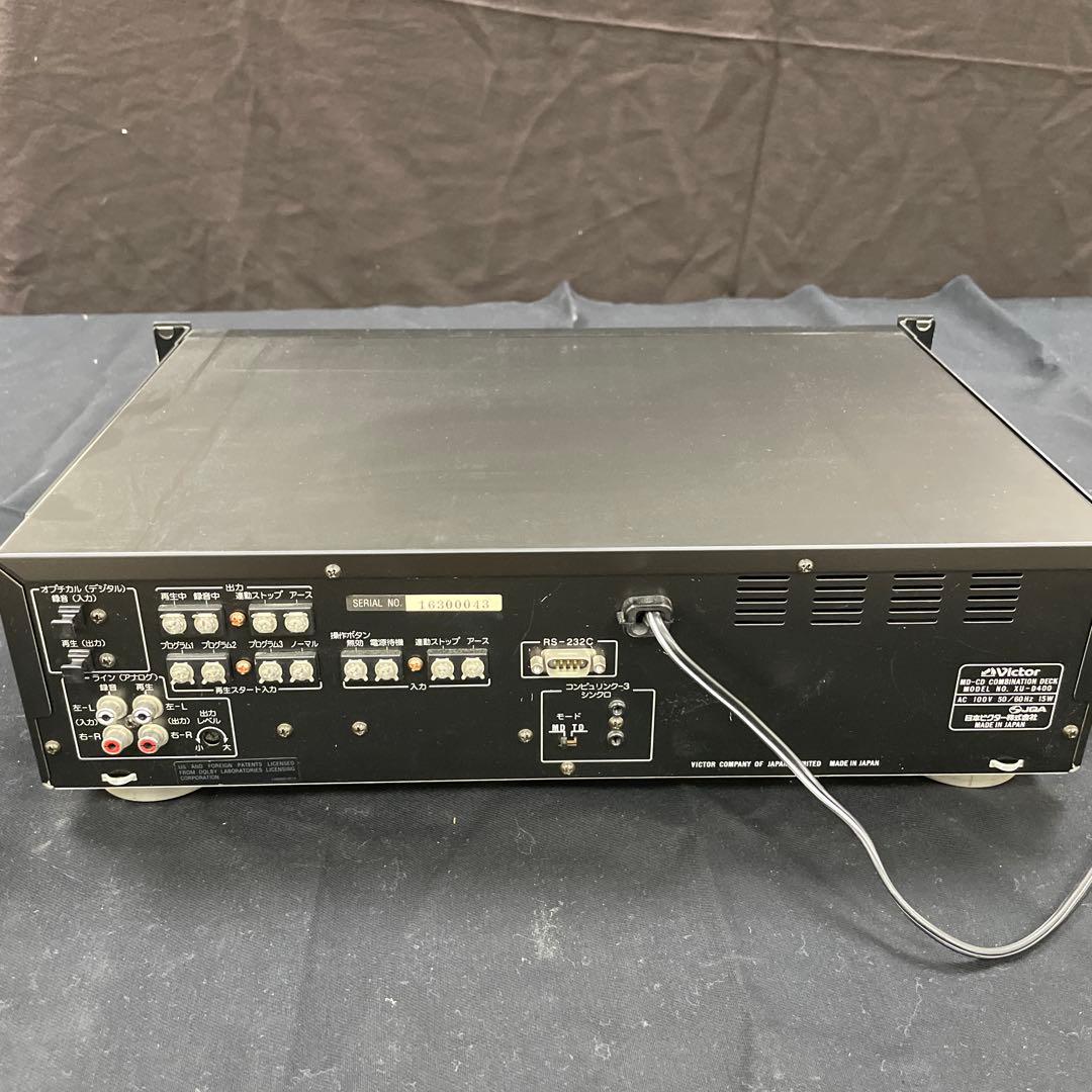Victor Cd, Md Cassette Decks Xu-D400 Md-Cd