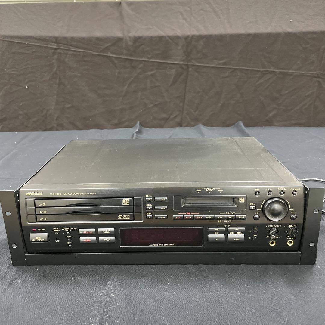 Victor Cd, Md Cassette Decks Xu-D400 Md-Cd