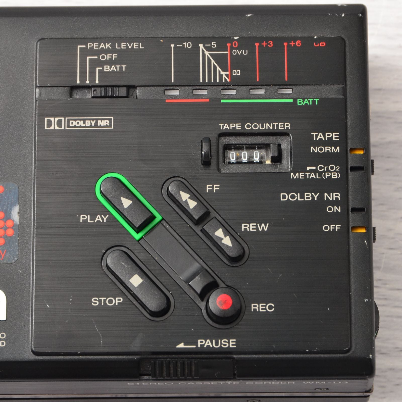 Sony Cassette Player Walkman Wm-D3 Tr42