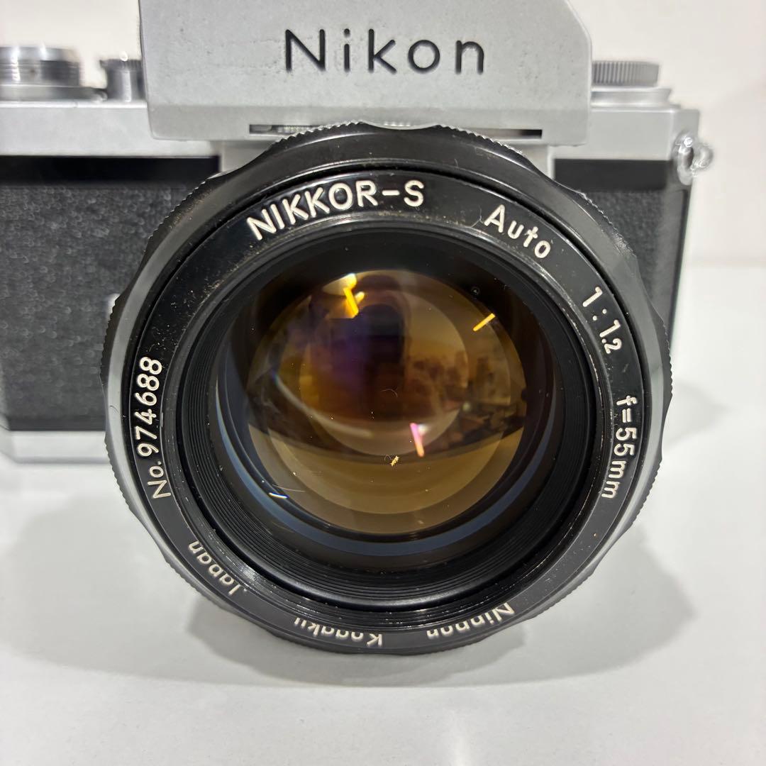 Nikon Slr Camera (Film) F Nikkor-S Auto55Mmf1.2