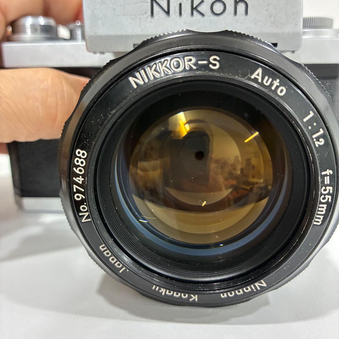 Nikon Slr Camera (Film) F Nikkor-S Auto55Mmf1.2