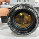 Nikon Slr Camera (Film) F Nikkor-S Auto55Mmf1.2