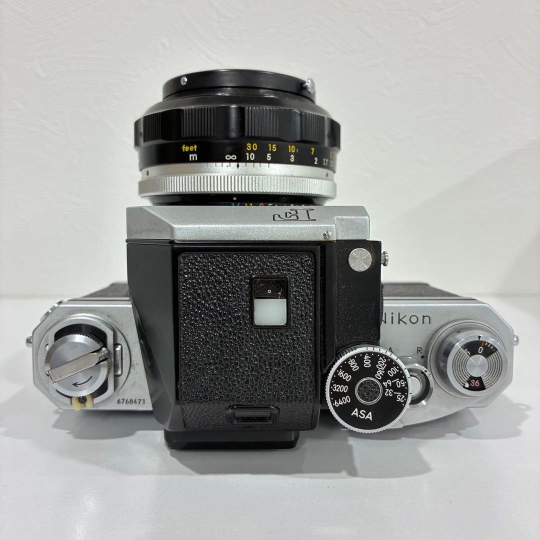 Nikon Slr Camera (Film) F Nikkor-S Auto55Mmf1.2