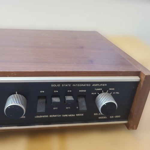 Integrated Amplifiers Sound Sa-200