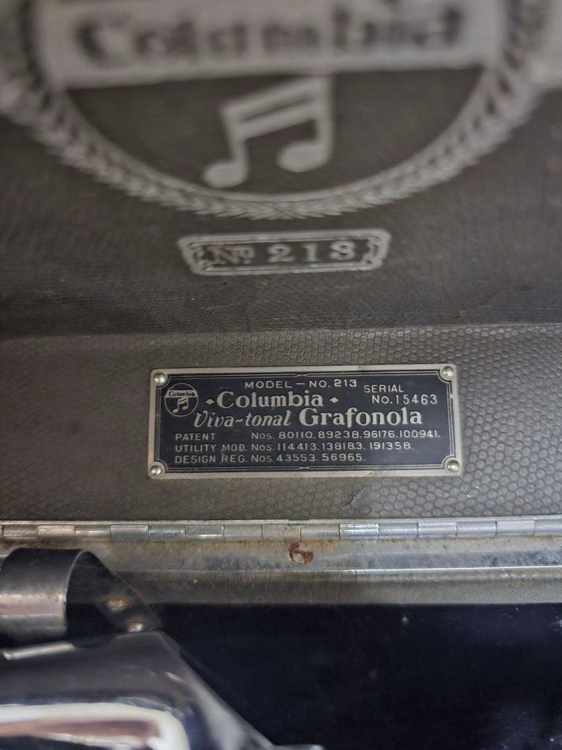 Columbia Record Players (Turntables) Viva-Tonal Grafonola No.213