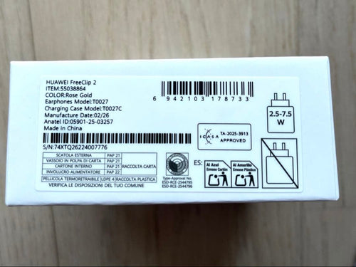 Huawei Wireless Earphones Freeclip 2