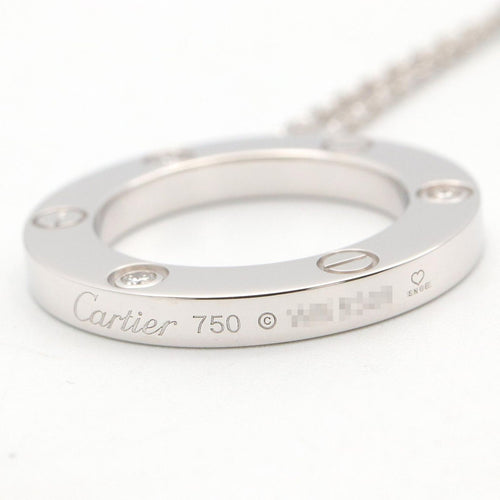 Cartier Necklace 3Pd K18Wg Used A