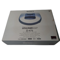 Sony Portable Cd Player Discman D-475