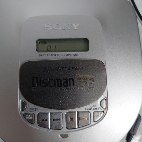 Sony Portable Cd Player Discman D-475