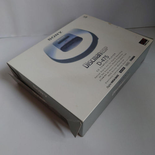 Sony Portable Cd Player Discman D-475