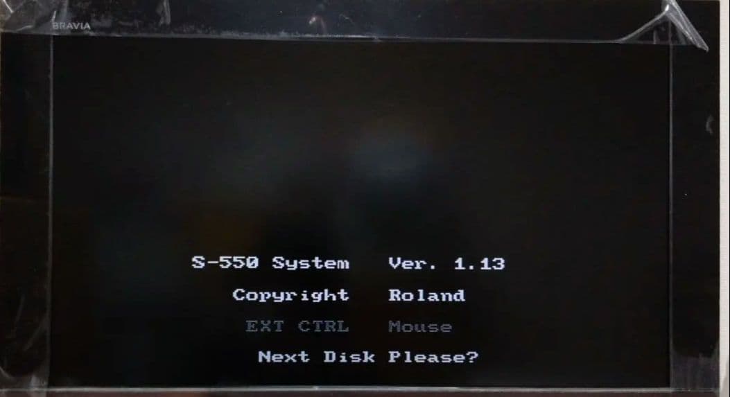 Roland Sampler S-550