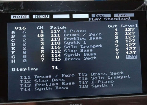 Roland Sampler S-550
