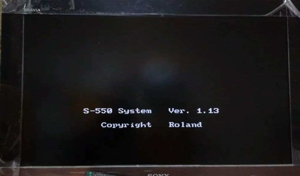 Roland Sampler S-550