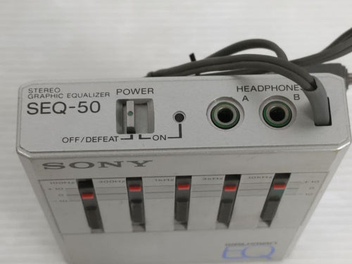 Sony Equalizers Seq-50