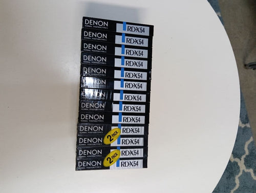 Cassette Tape Sony Denon Maxell Tdk