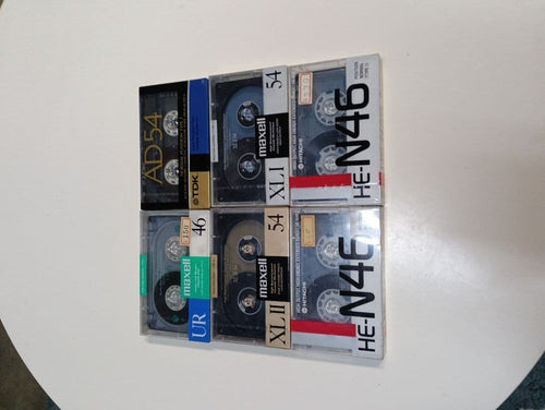Cassette Tape Sony Denon Maxell Tdk