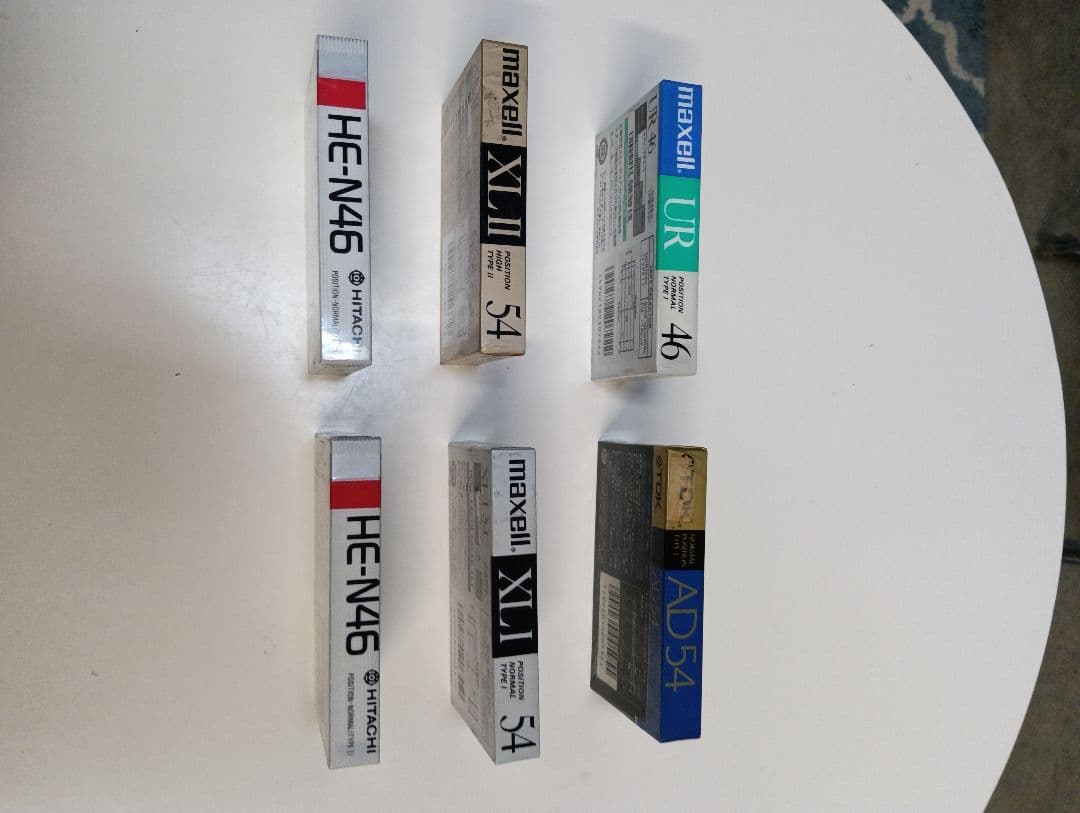 Cassette Tape Sony Denon Maxell Tdk