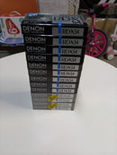 Cassette Tape Sony Denon Maxell Tdk